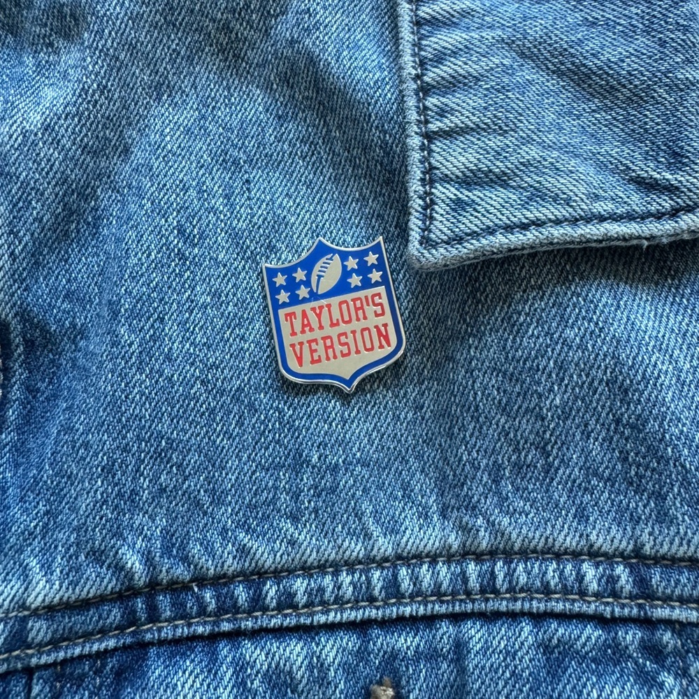 Tay's Version NFL Enamel Pin